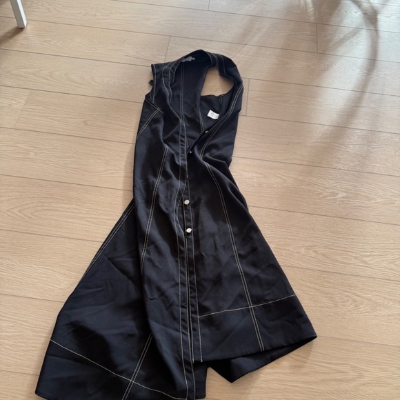 Proenza Schouler black dress with buttons - Picture 2 of 3